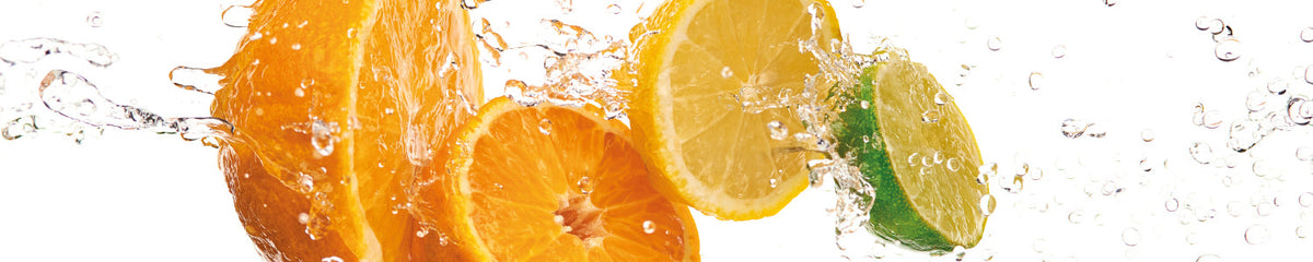 Küchenrückwand Zitrone & Orange