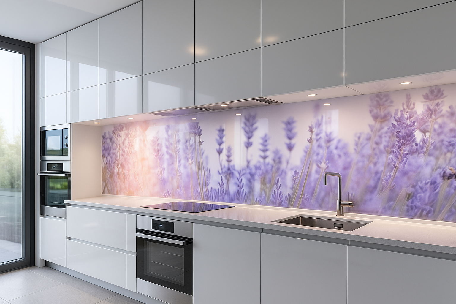 Kuechenrueckwand_Aluverbund_Lavendel