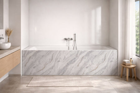 Badewannenverkleidung Marmoroptik