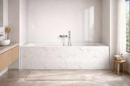 Badewannenverkleidung Marmoroptik