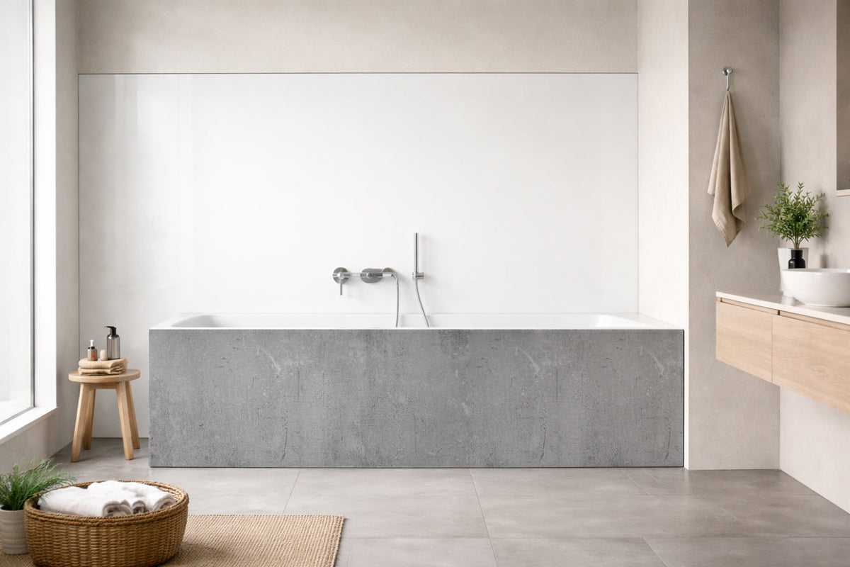 Badewannenverkleidung Betonoptik