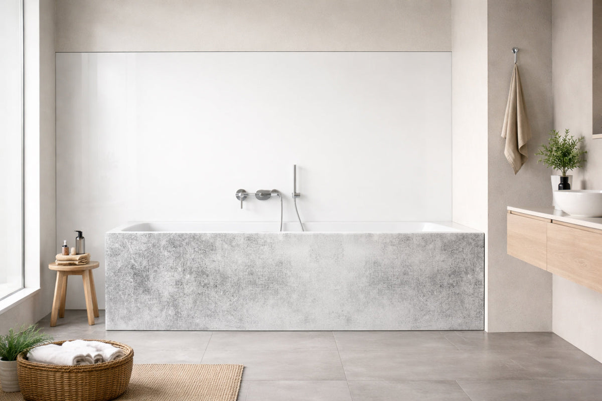 Badewannenverkleidung Betonoptik
