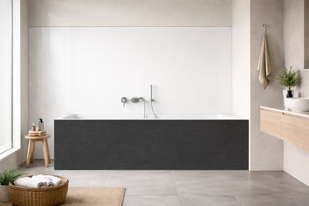 Badrückwand Betonoptik