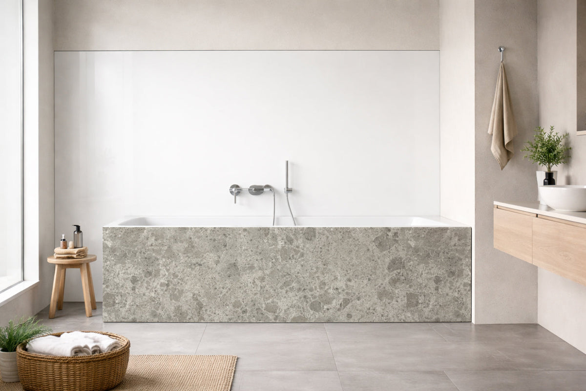 Badewannenverkleidung Betonoptik