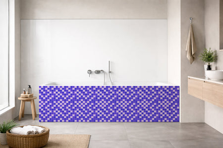 Badrückwand Fliesenoptik