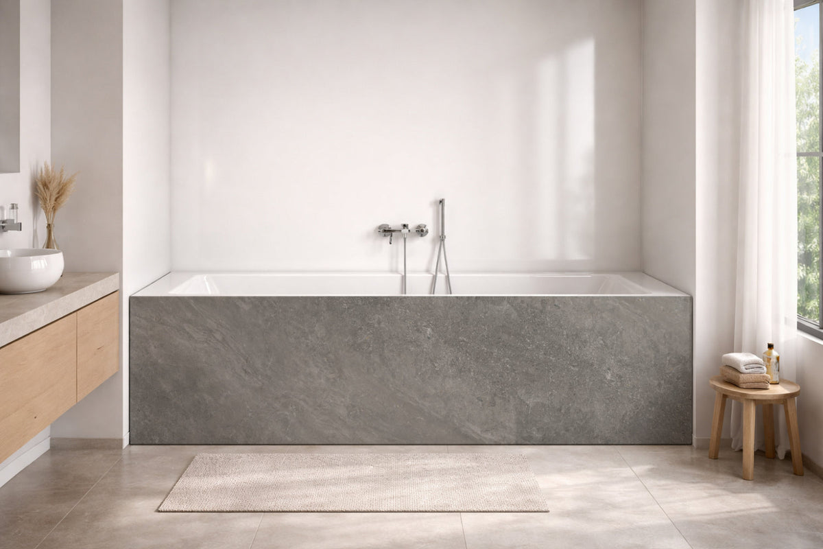 Badewannenverkleidung Betonoptik