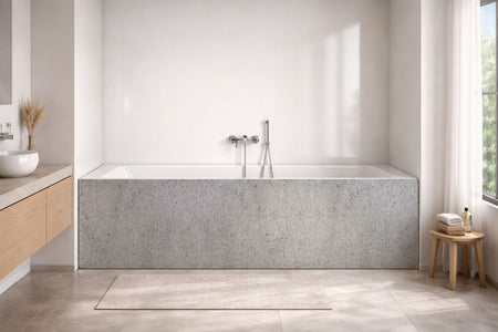Badewannenverkleidung Betonoptik