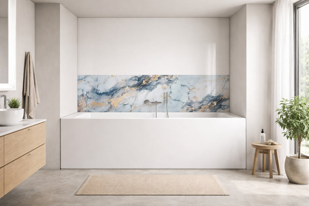 Badewannenverkleidung Marmoroptik