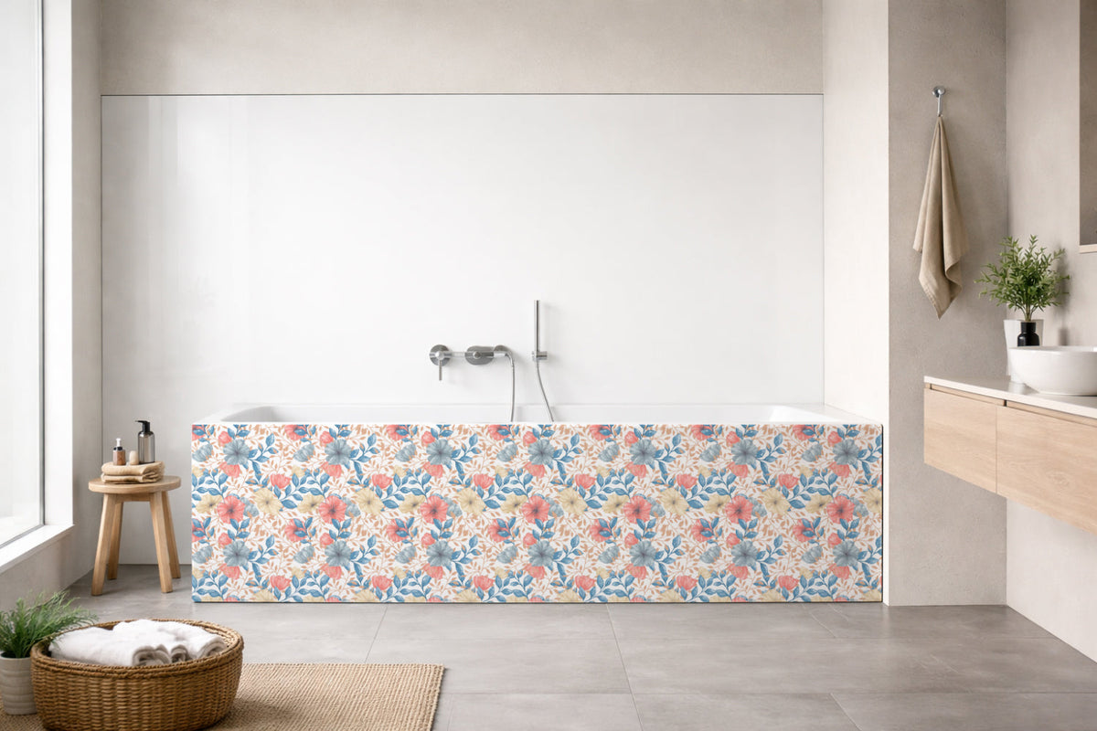 Badrückwand Muster