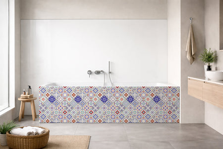 Badewannenverkleidung Patchwork