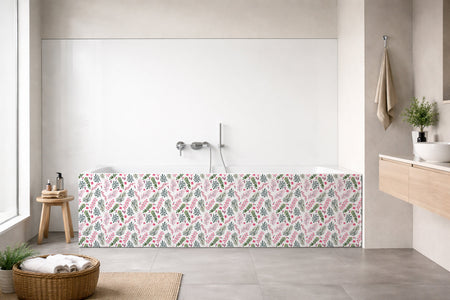 Badrückwand Patchwork