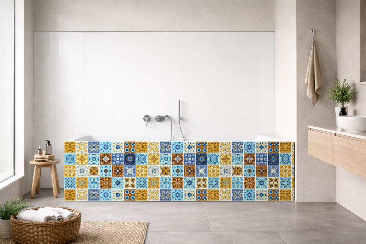 Badewannenverkleidung Patchwork