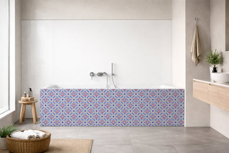 Badrückwand Patchwork