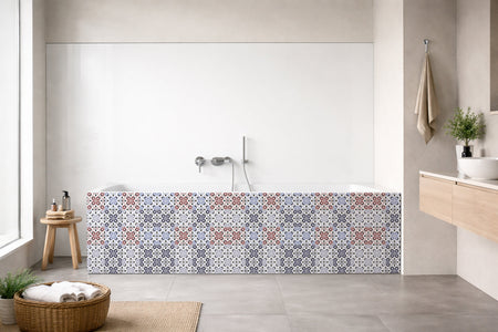 Badewannenverkleidung Patchwork