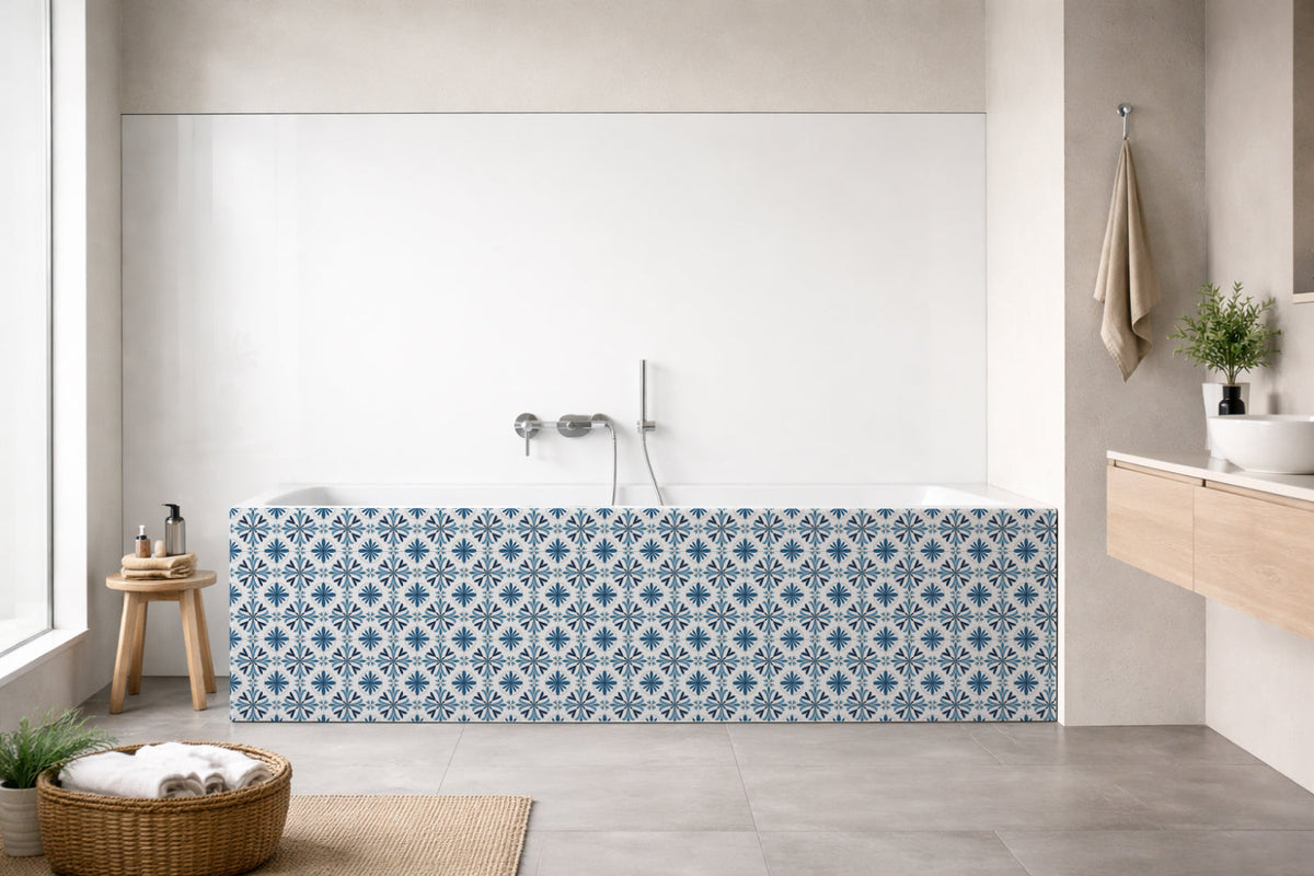 Badrückwand Patchwork