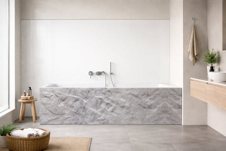 Badewannenverkleidung Steinoptik