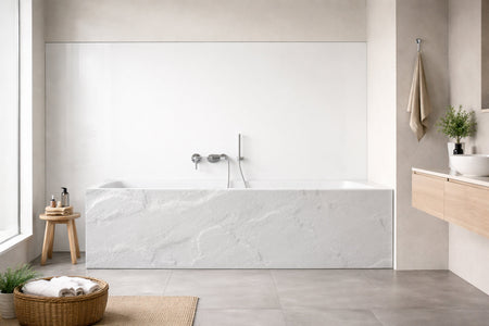 Badewannenverkleidung Steinoptik