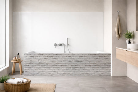 Badewannenverkleidung Steinoptik