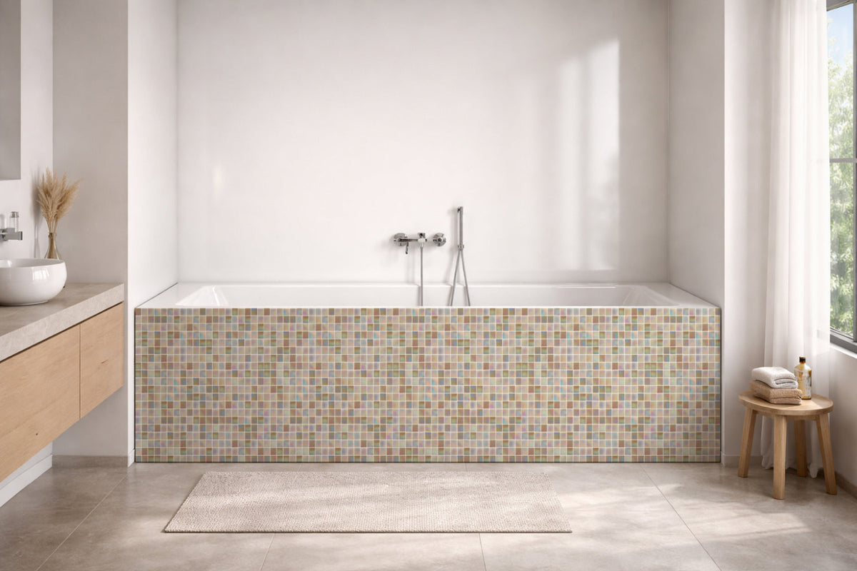 Badewannenverkleidung Fliesenoptik