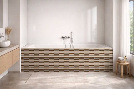 Badewannenverkleidung Fliesenoptik