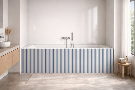 Badrückwand Muster