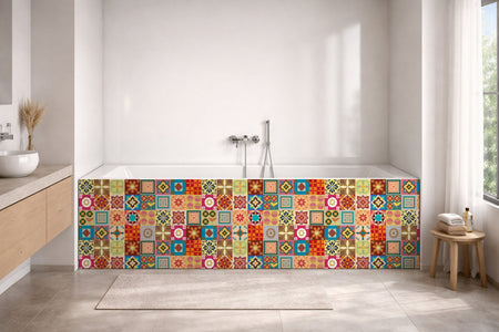 Badewannenverkleidung Patchwork