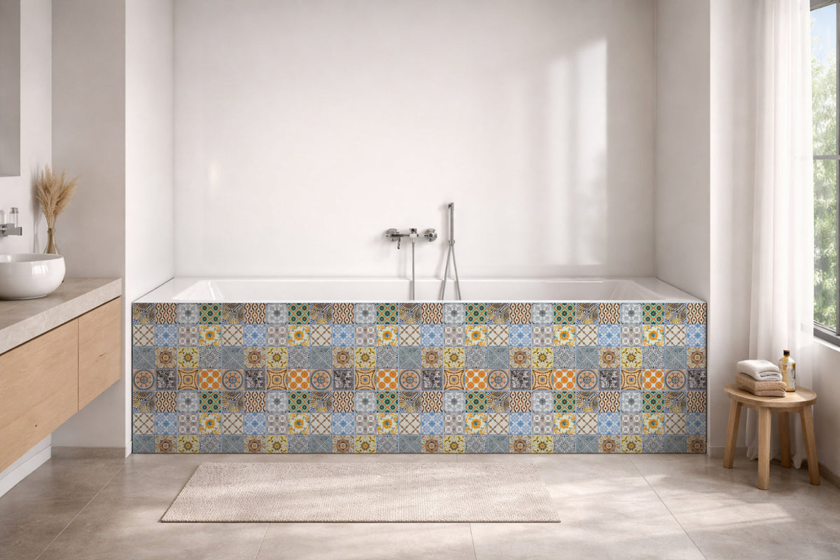 Badewannenverkleidung Patchwork