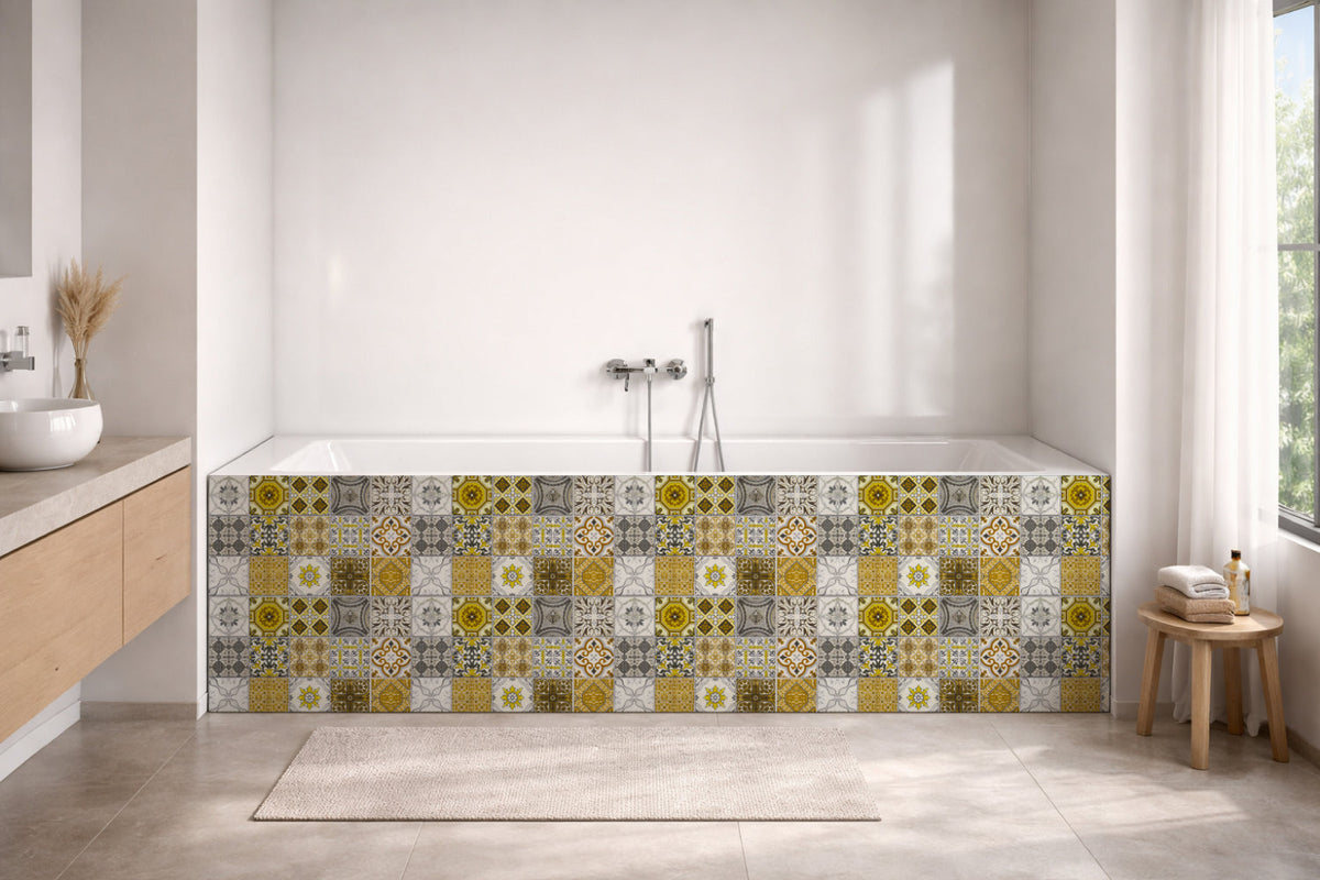 Badewannenverkleidung Patchwork