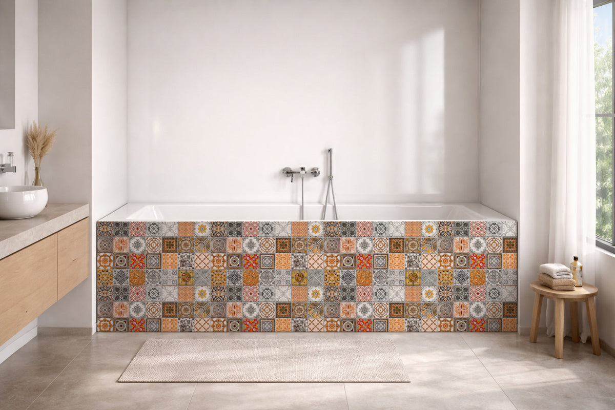Badewannenverkleidung Patchwork