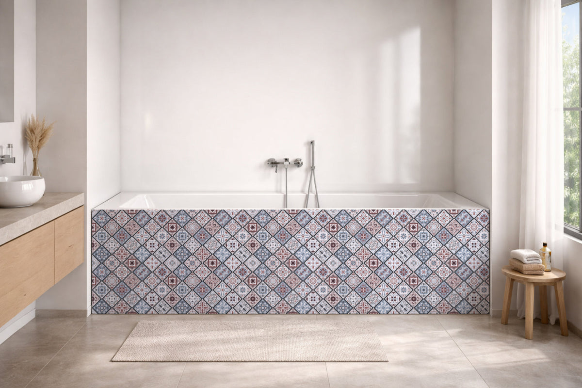 Badewannenverkleidung Patchwork