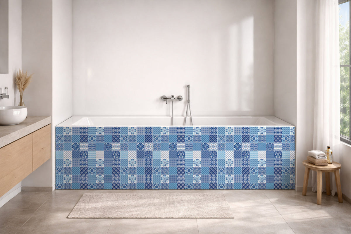 Badewannenverkleidung Patchwork