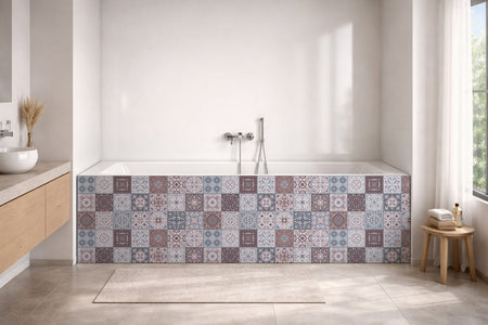 Badewannenverkleidung Patchwork