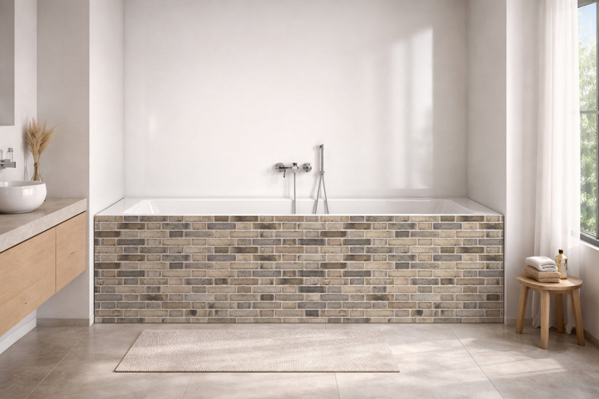 Badewannenverkleidung Steinoptik