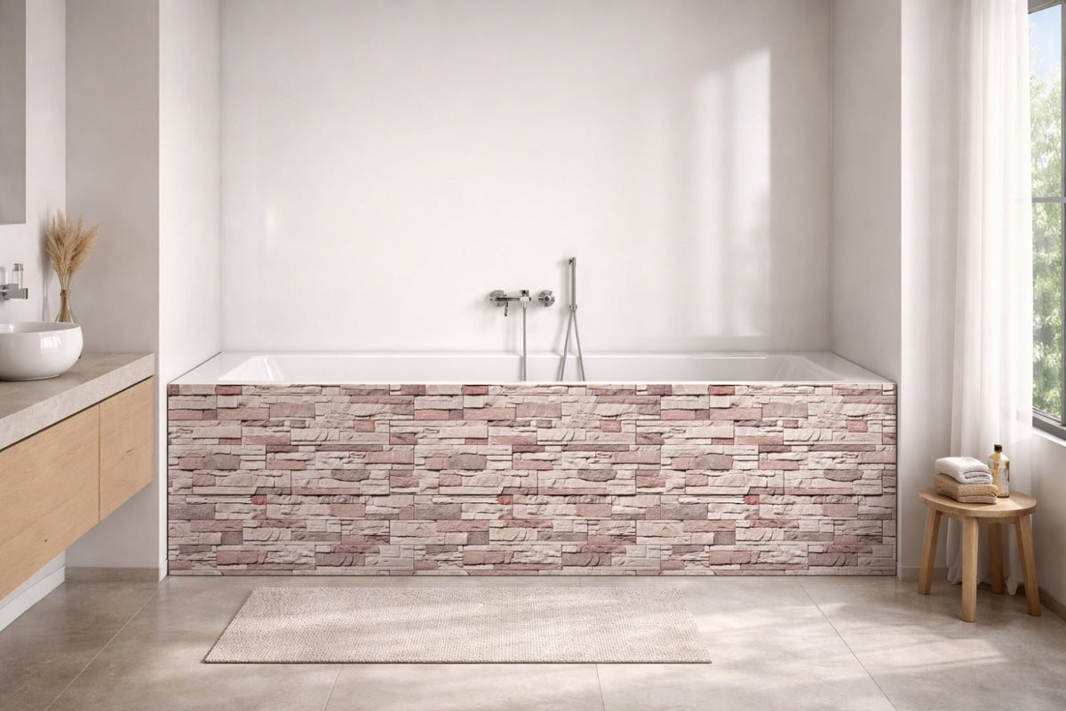Badewannenverkleidung Steinoptik