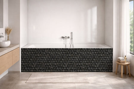 Badewannenverkleidung Steinoptik