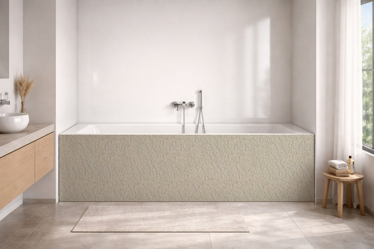 Badewannenverkleidung Steinoptik
