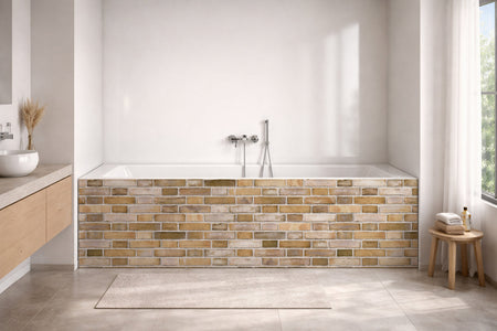 Badewannenverkleidung Steinoptik