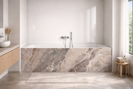 Badewannenverkleidung Steinoptik