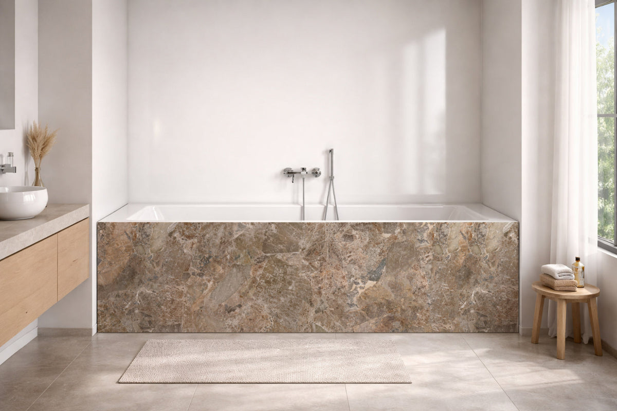 Badewannenverkleidung Steinoptik