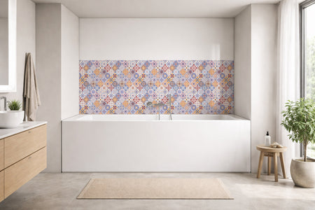 Badewannenverkleidung Patchwork