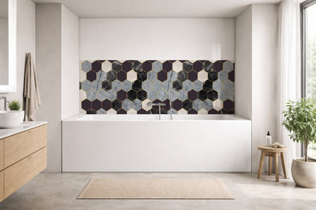 Badewannenverkleidung Patchwork