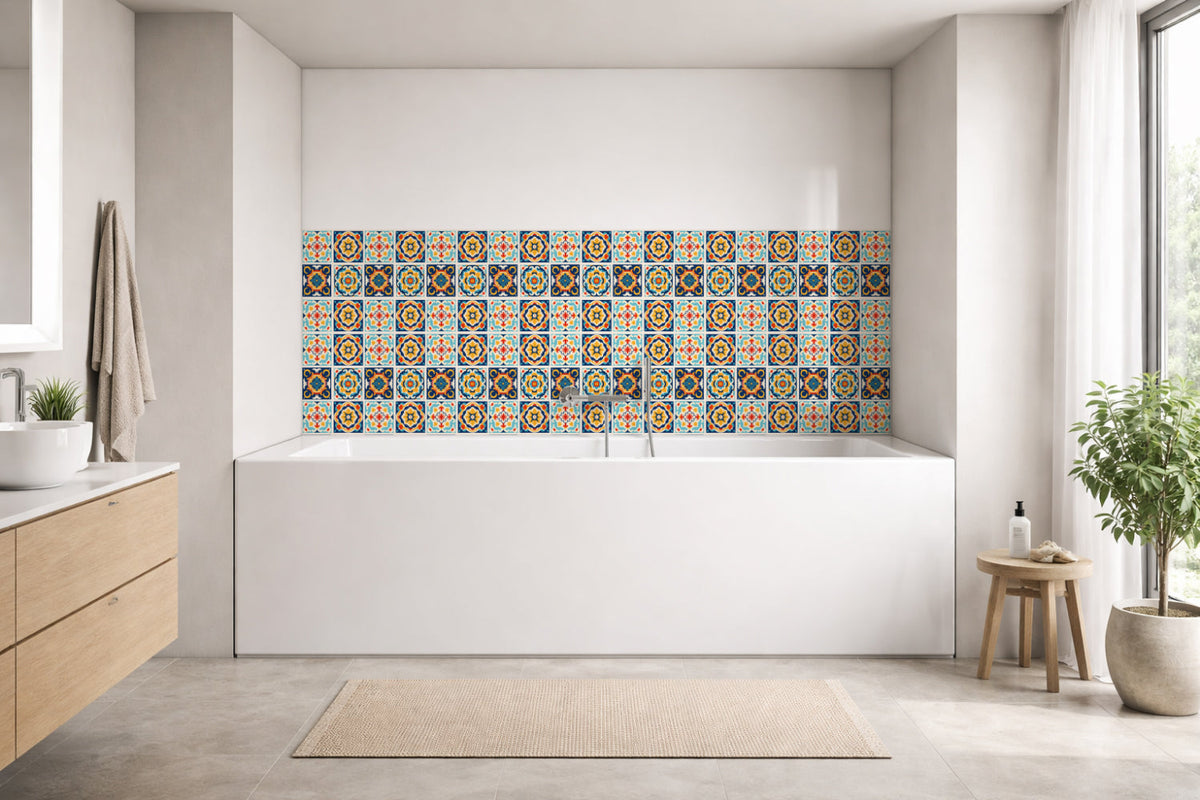 Badewannenverkleidung Patchwork
