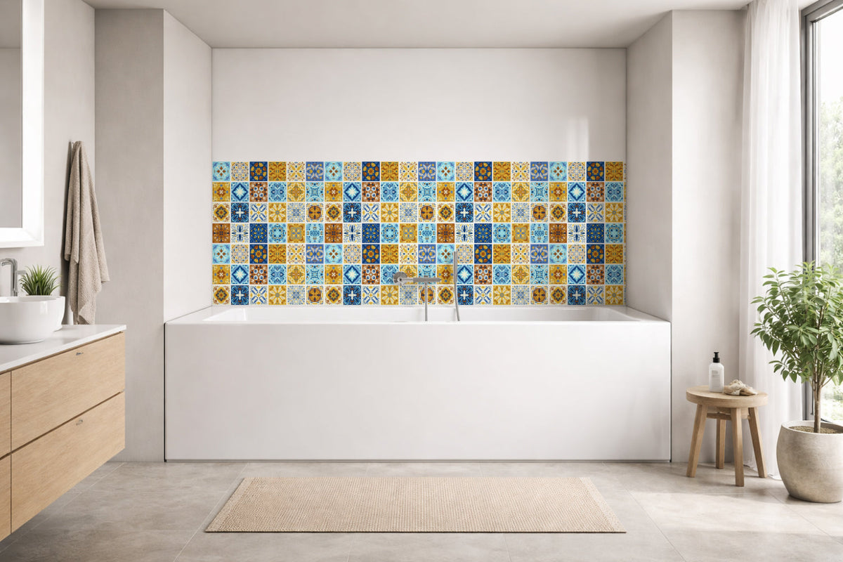 Badewannenverkleidung Patchwork