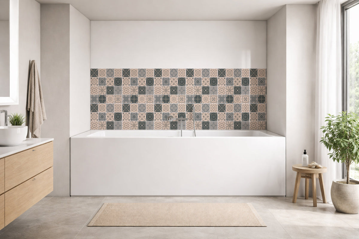 Badewannenverkleidung Patchwork