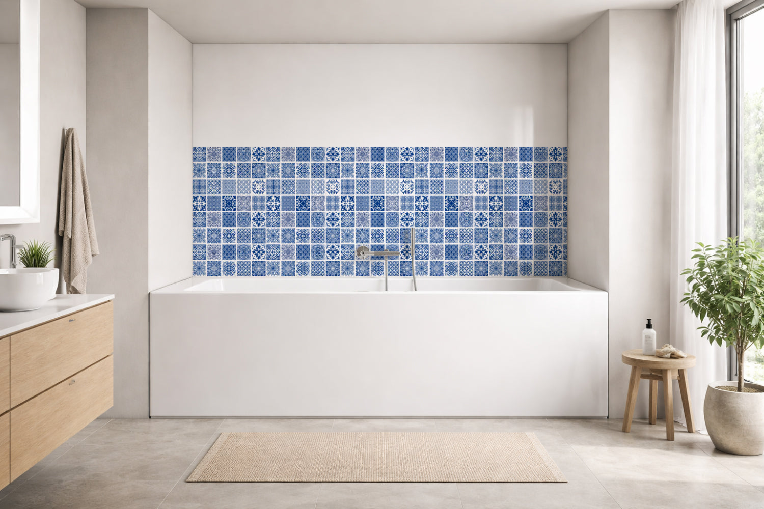 Badewannenverkleidung Patchwork