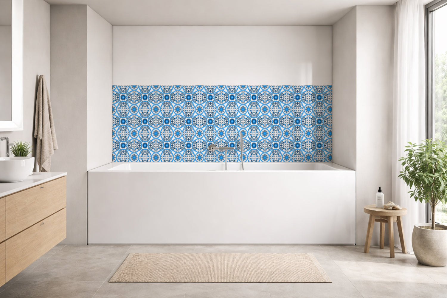 Badewannenverkleidung Patchwork