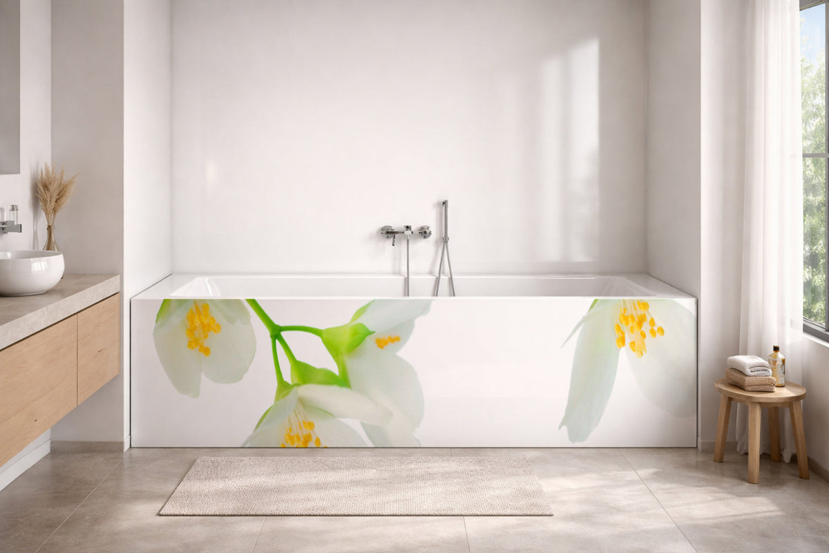 Badrückwand
