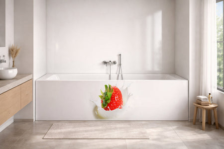 Badrückwand