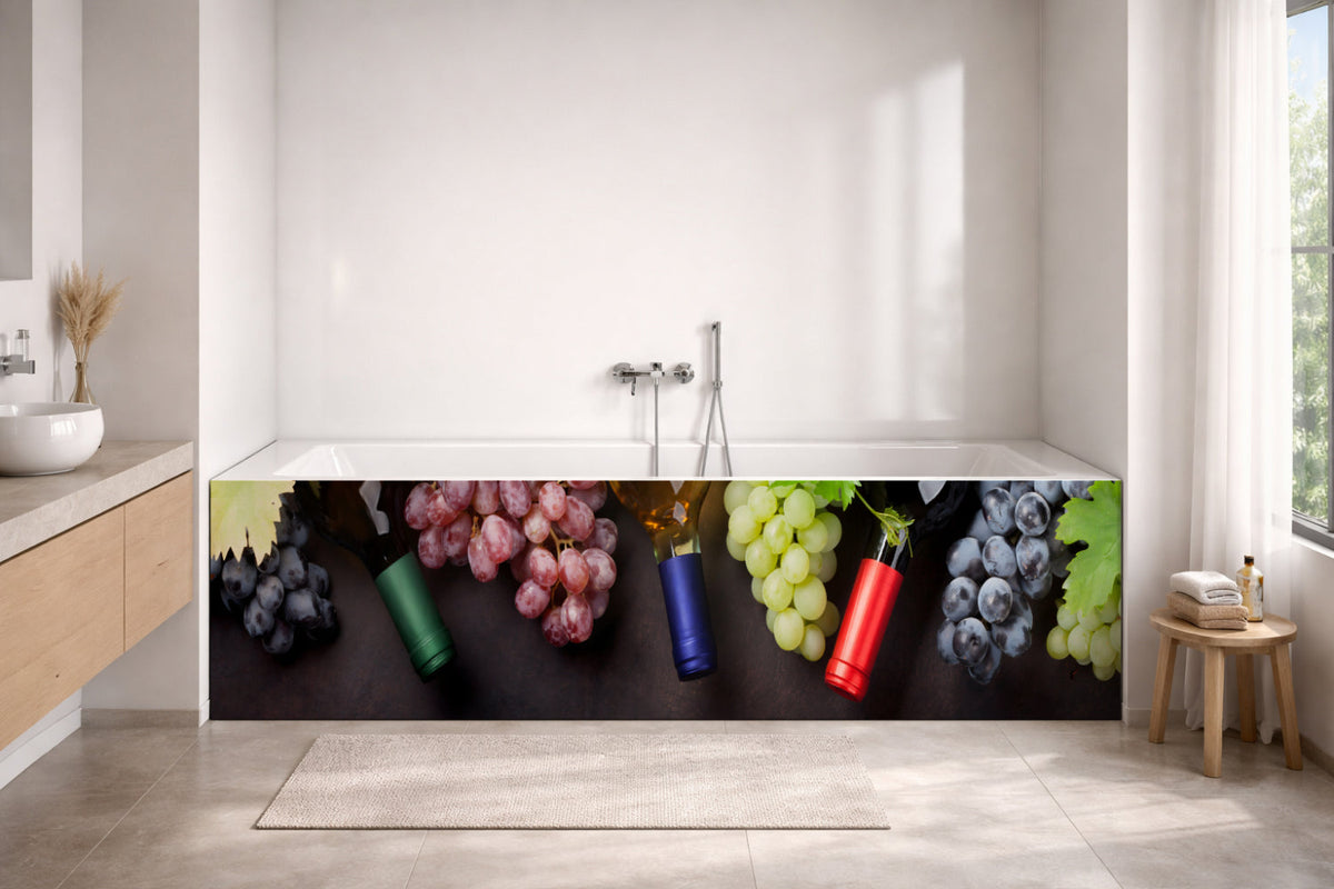 Badrückwand
