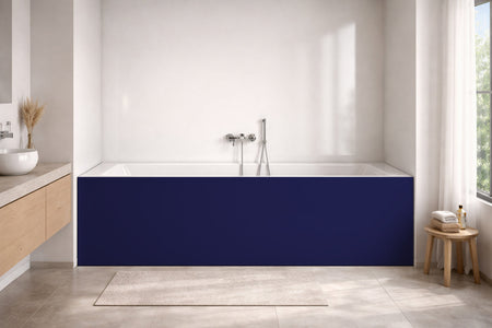 Badrückwand Einfarbig RAL 5002 Ultramarinblau